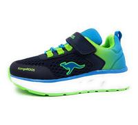 KangaROOS K-OK Swirl EV Sneaker, dk Navy/Sky, 28 EU