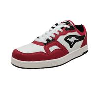 KangaROOS Unisex K-Slam Point Sneaker, Rouge/Jet Black, 43 EU