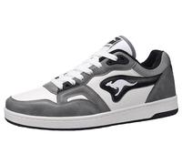 KangaROOS k-Slam Point Herrenschuhe sportlicher Schnürer Weiß Freizeit, Schuhgröße:42 EU