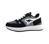 KangaROOS Unisex Kinder K-Sneak Jay, Jet Black Steel Grey, 31 EU