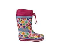 KangaROOS K-Summerrain Gummistiefel, Daisy pink/Leo, 24 EU