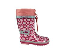 KangaROOS K-Summerrain Gummistiefel, Daisy pink/Shell, 34 EU
