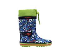 KangaROOS K-Summerrain Gummistiefel, Lime/Soccer, 23 EU