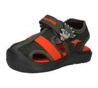 KangaROOS K Toe Astrid Flat Sandale Jungen grün 27