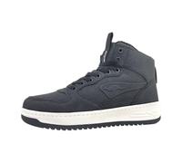 KangaROOS Damen K-Top Power Mid Sneaker, Jet Black, 42 EU