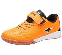 KangaROOS K5-Comb EV Sneaker, neon orange/jet black, 33 EU