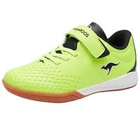 KangaROOS K5-Comb Ev Sneaker, Neon Yellow Jet Black, 25 EU