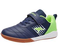 KangaROOS K5-super Court Ev, Sneaker Unisex Kinder, Dark Navy Lime 4054, 40 EU