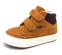 KangaROOS Unisex Kinder Kavu Primo V Sneaker, Tan Yellow Rouge, 22 EU