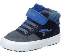 KangaROOS Jungen Unisex Kinder KAVU Shady Fur EV Sneaker, dk Navy/Multi, 22 EU