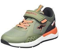 KangaROOS KD-Dips EV Sneaker, Olive/Flame, 29 EU