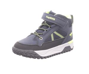 KangaROOS Kinder-Jungen-Stiefelette K-NB Garp EV Blau-Weiß-Gelb 32