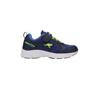 KangaROOS Kinder K-NI Chino EV Sneaker 10281 000 4386 Navy/Neon Yellow, Schuhgröße:35 EU
