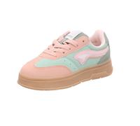 KangaROOS Kinder-Mädchen-Sneaker K-GK Meenie Mint-Grün-Rosa-Pink 33