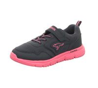KangaROOS Kinder-Mädchen-Sneaker-Slipper-Klettschuh K-ETK Possum EV Blau-pink 32