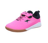 KangaROOS Kinder-Sportschuh-Indoorschuh-Hallenschuh K5-Winged EV Pink-Schwarz-Weiß 39