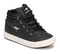 KangaROOS Jungen Kavu I Sneaker, Jet Black White, 34 EU