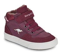 KangaROOS Jungen Unisex Kinder KAVU Shady EV Sneaker, BlackBerry/Grape, 24 EU