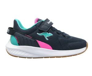 Kangaroos Kinderschuhe Klettschuhe / Slipper dk navy/neon pink dk navy/neon pink - Gr. - 32