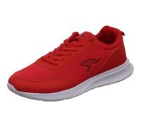 KangaROOS KL-A Lismo sportlicher Herren Sneaker, Sportschuh in Rot, Alltag und leichtes Training. rot Gr. 44