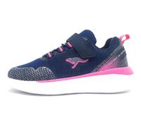 KangaROOS KQ-Fleet II EV Sneaker, dk Navy/Daisy pink, 29 EU