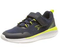 KangaROOS KQ-Fleet II EV Sneaker, dk Navy/Lime, 28 EU