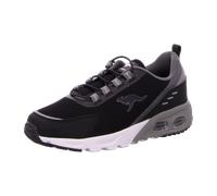 KangaROOS KX-Arg Sneaker, Jet Black/Steel Grey, 31 EU