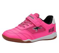 KangaROOS Mädchen K-bilyard Ev Sportschuhe, Neon Pink Jet Black, 28 EU