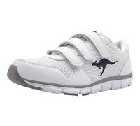 KangaROOS Mädchen K-bluerun 701 B Sneaker, White Dark Navy 0042, 41 EU