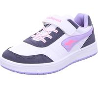 KangaROOS Mädchen K-ca Shaggy Ev Sneaker, Grisaille Daisy Pink, 34 EU