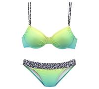 KANGAROOS Bügel-Bikini Damen türkis-grün Gr.44 Cup E