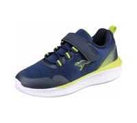 KangaROOS navy-lime (dunkelblau-gelb) für Kinder, blau, Größe 34 EU