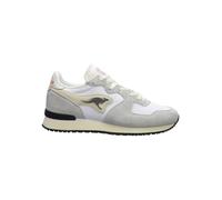 Kangaroos Leder-Sneakers "Aussie" in Grau - Größe 40 | Damen Sneakers