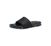 KangaROOS Jungen Mädchen K-Slide Print Sandale, Jet Black/Play, 30 EU