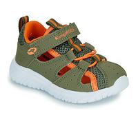 KangaROOS Jungen Unisex Kinder KI-Rock Lite EV Sandale, Olive/Flame, 24 EU