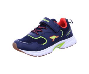 KangaROOS Schnürhlb-Sp-Bod-Mäd für Kinder, blau, Größe 34 EU