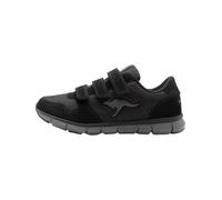 KangaROOS Sneaker K-BlueRun 701 B Unisex Schwarz/Dunkelgrau 0522 Größe 44 EU