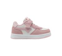 KangaROOS Kinder-Mädchen-Sneaker-Slipper-Klettschuh K-CPI Izel EV Pink-Weiß-Beige rot25