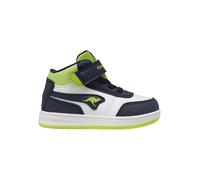 KangaROOS Jungen Unisex Kinder K-CPI Tive Mid EV Sneaker, dk Navy/Lime, 30 EU