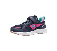 KangaROOS K-NI Chino EV Hallenturnschuh, dk Navy/Daisy pink, 35 EU