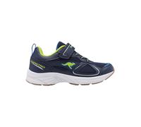 KangaROOS Hallensportschuh K-NI ROUG EV für Jungen Blau/Grün Non Marking Laufsohle Gr. 34