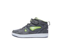 KangaROOS Kindersneaker Kalley II EV – Unisex, Steel Grey Lime – Größe 28 EU