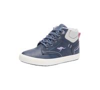 KangaROOS KAVU X Sneaker, Grisaille/Grape, 33 EU
