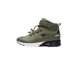 Kangaroos Sneakers "KX-Hydro" in Oliv - Größe 34 | Kindersneakers