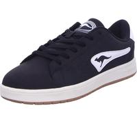 KangaROOS Unisex K-CA AD Yeah Sneaker, Jet Black/White, 38 EU