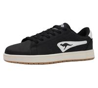 KangaROOS Unisex K-CA AD Yeah Sneaker, Jet Black/White, 40 EU