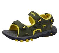 KangaROOS Unisex K-Celtic Barbo Sandale, Olive/Lemon Chrome, 37 EU