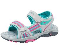 KangaROOS Unisex K-Leni Bari Sandale, Vapor Grey/Mint, 37 EU