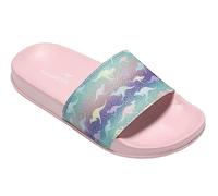 KangaROOS Unisex K Shine Slides, Rose/Animal, 37 EU