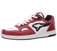 KangaROOS Unisex K-Slam Point Sneaker, Rouge/Jet Black, 43 EU